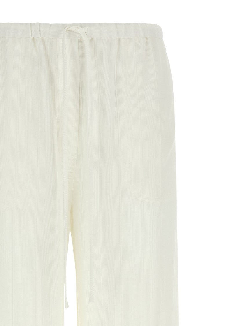 Totême Pants With Raised Stripes