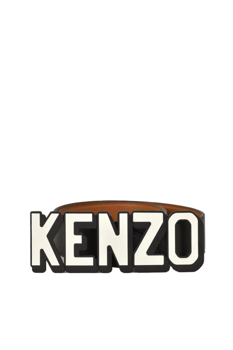 Kenzo Leather Belt - Black