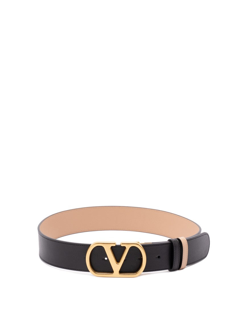 Valentino Garavani `Vlogo Signature` Reversible Belt