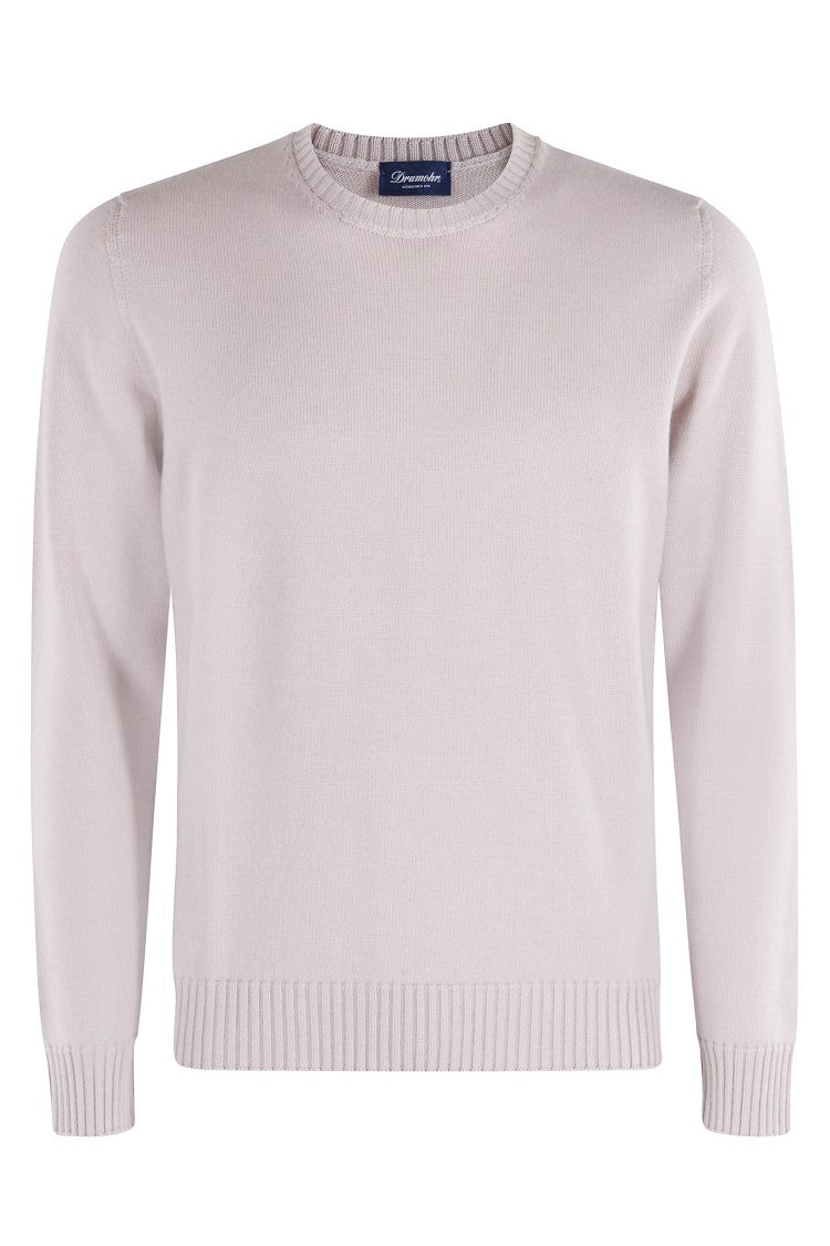 Drumohr G Double Thread Merino Wool Collar