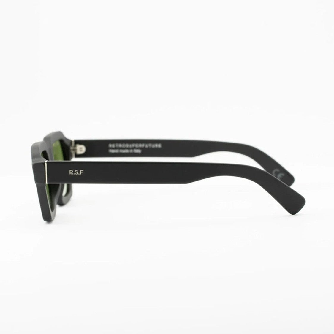 Retrosuperfuture Matte Black Caro Acetate Sunglasses