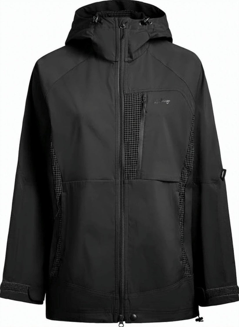 Lundhags Lundhags Hooded Jacket With Textured Paneling
