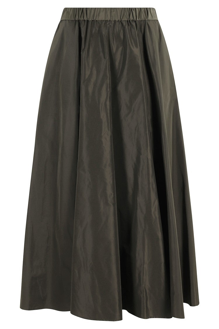 Aspesi Expanded Midi Skirt With Elastic Waistband
