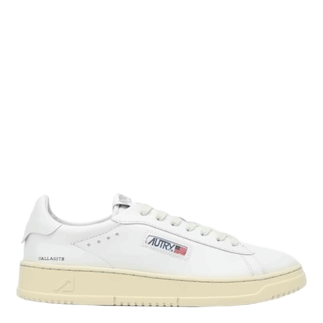 Autry Low-Top White Leather Sneakers With Minimalist Design