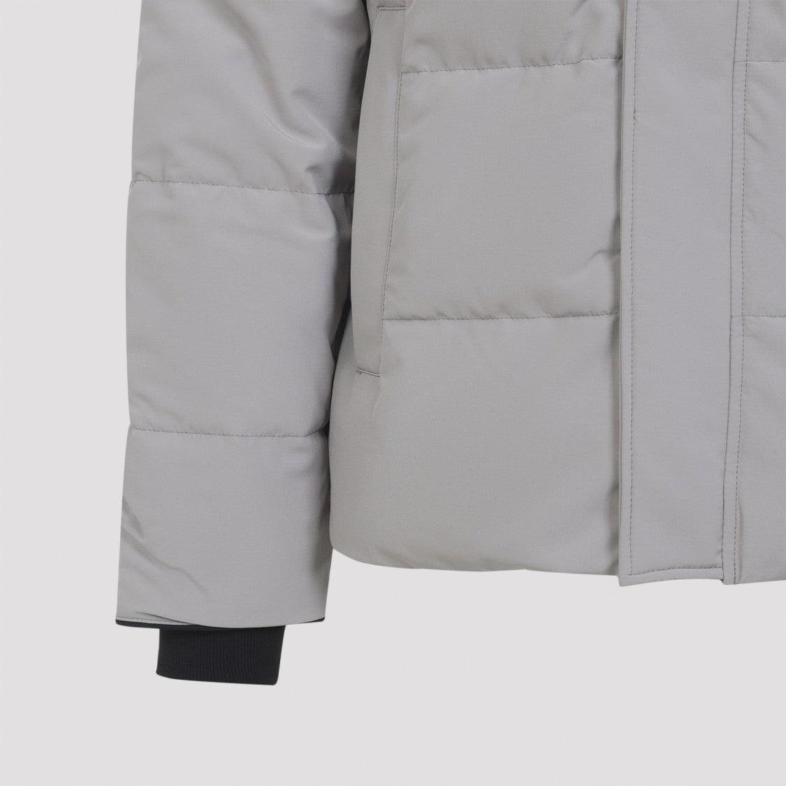 Canada Goose Quilted Parka With Concealed Zip