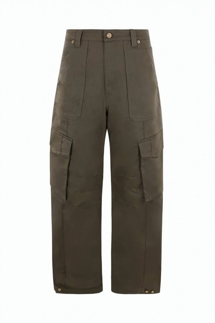 Golden Goose Mid-Length Utilitarian Straight Pants With Multiple Pockets