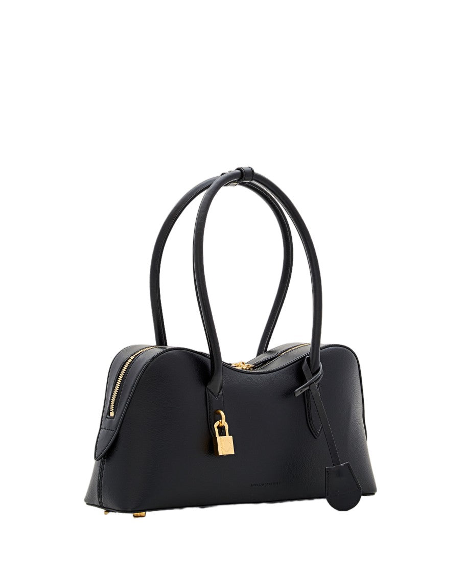 Stella Mccartney Ryder Shoulder Bag With Graded Leather And Brass Lock