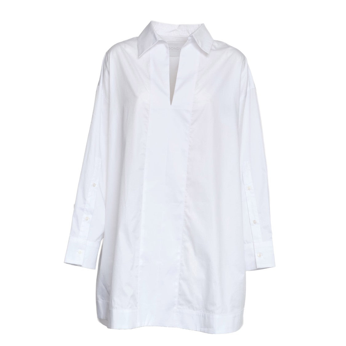Dondup V-Neck Long-Sleeve Shirt Dress
