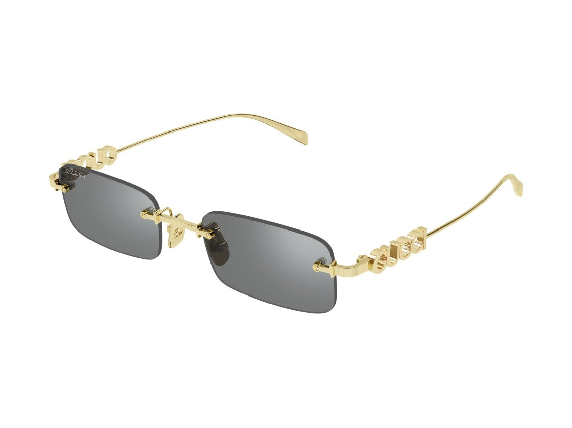 Gucci Gold Gg1808s Rimless Sunglasses