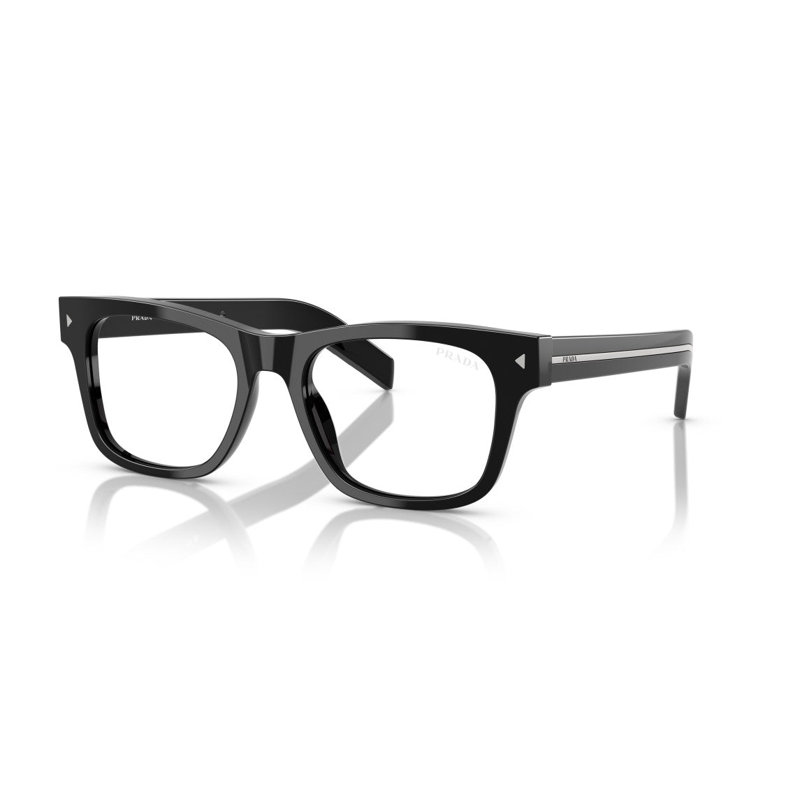 Prada 0Pr A17s Rectangular Acetate Frame Sunglasses