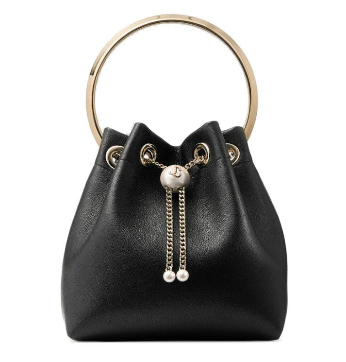 Jimmy Choo Structured Black Bag