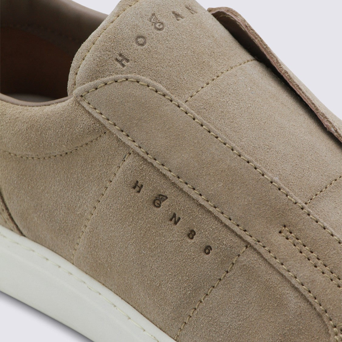 Hogan Slip-On Sneakers With Suede Upper