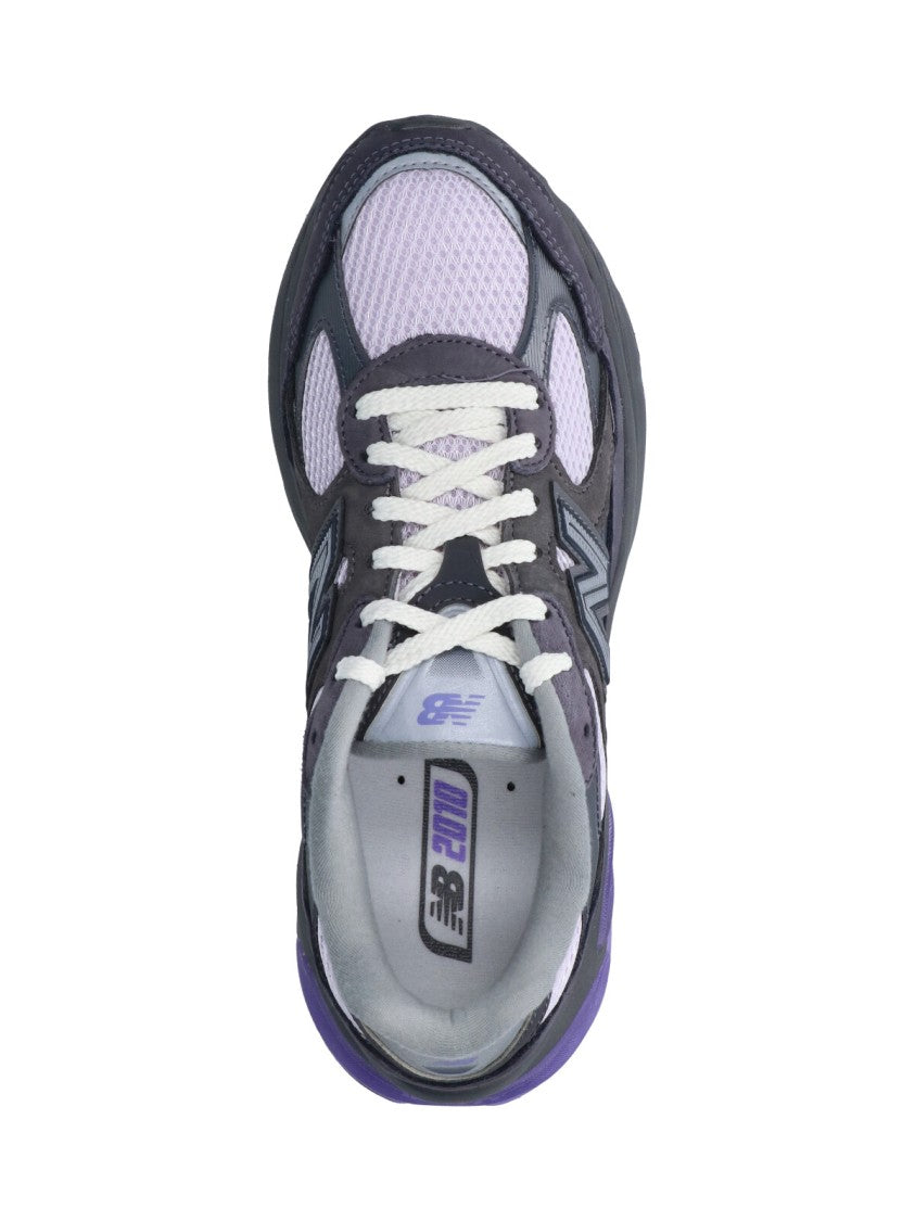 New Balance Grey 2010 Suede Contrast Detail Sneakers