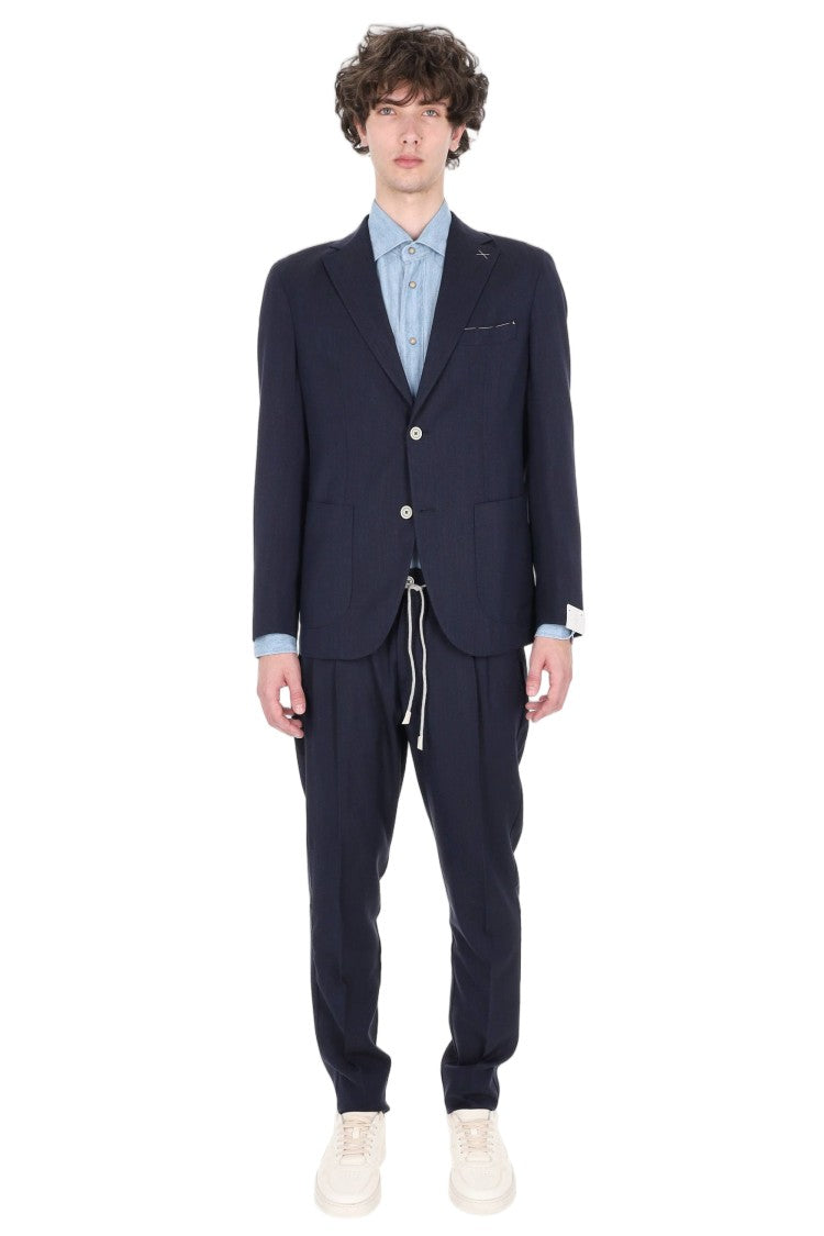 Eleventy Summertime Loro Piana Wool-Silk-Linen Suit