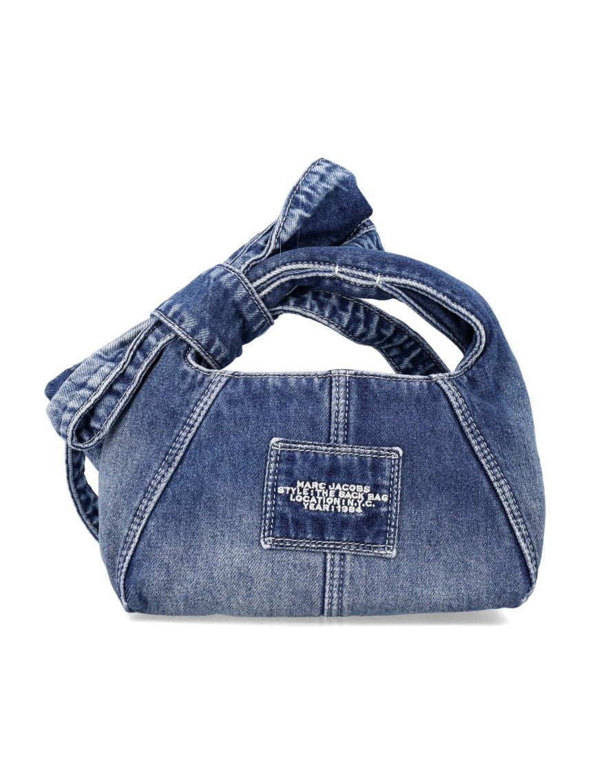 Marc Jacobs The Mini Sack Denim Bow