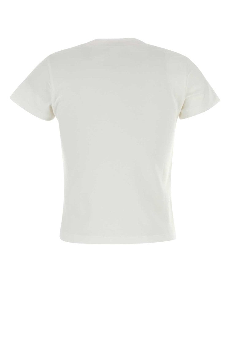 Alexander Mcqueen White Cotton T-Shirt