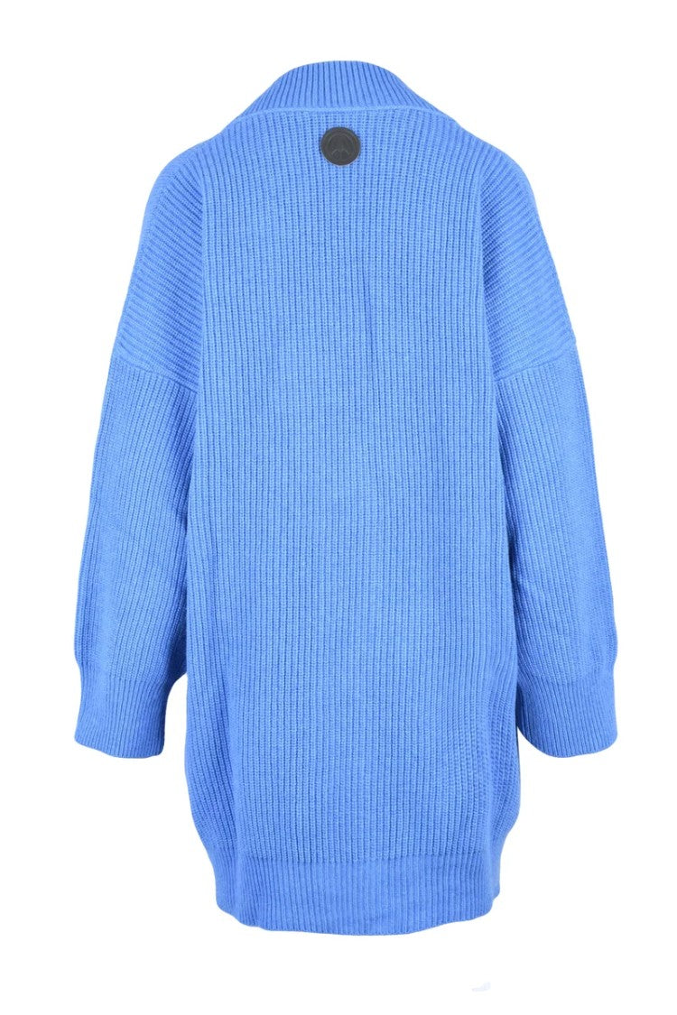 Mo5ch1no Jeans Oversized Cardigan - Light Blue