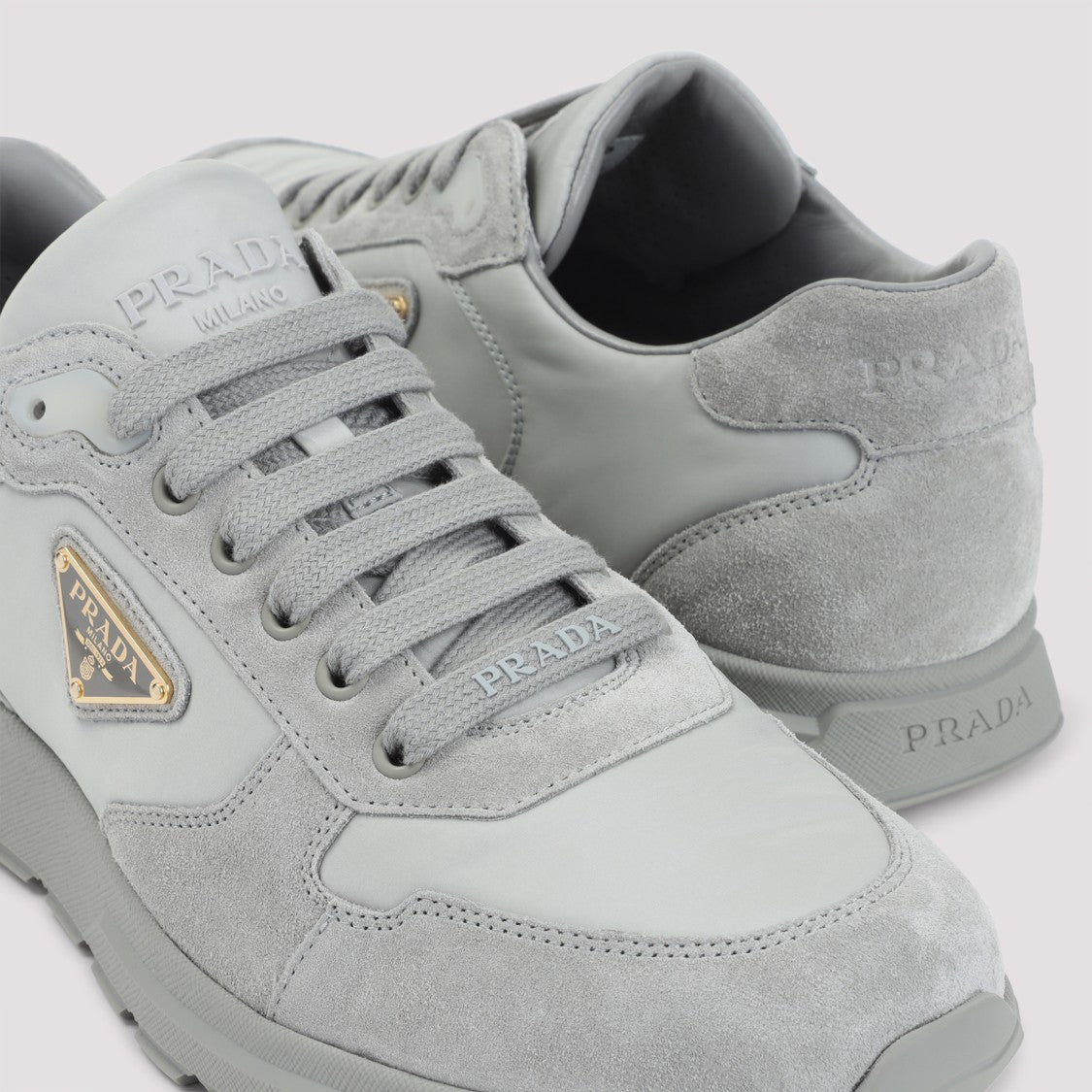Prada Nube Grey Sneakers