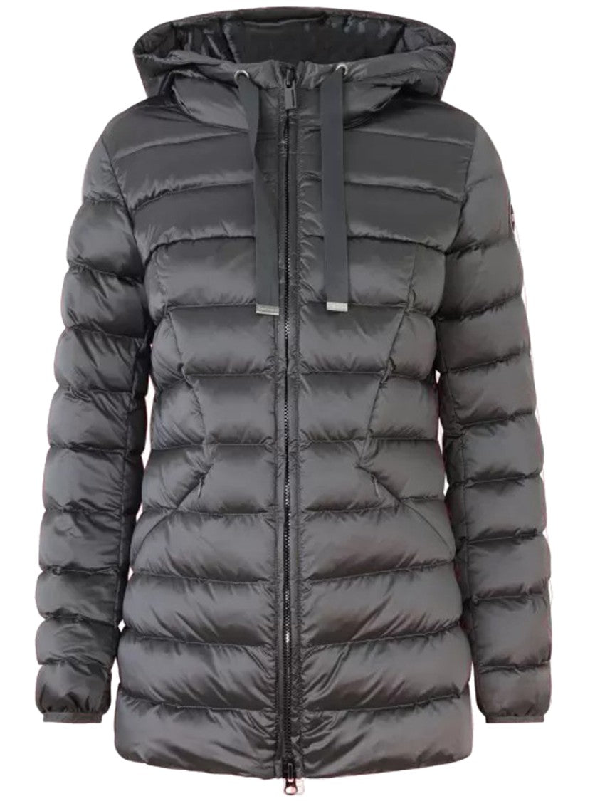 Colmar Originals Padded Grey Down Coat With Quilted Design
