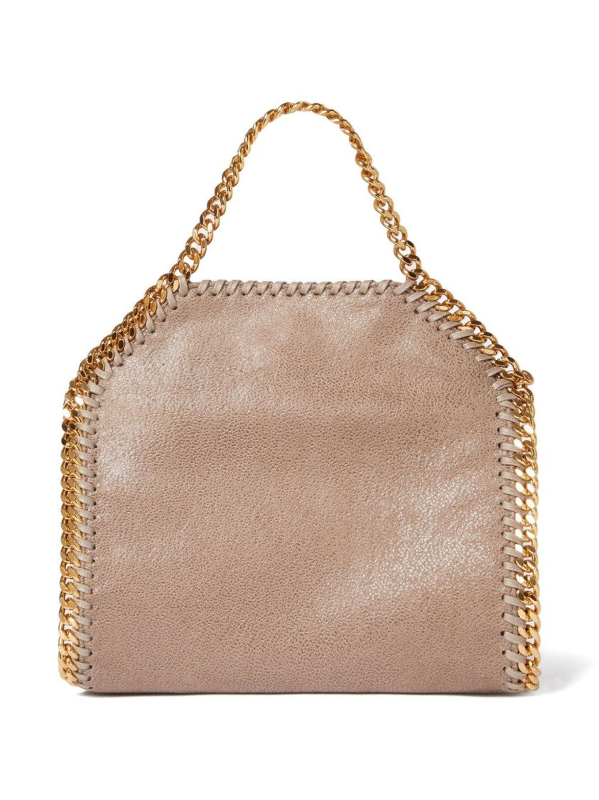 Stella Mccartney Hexagonal-Shaped Textured Bag With Chain Strap