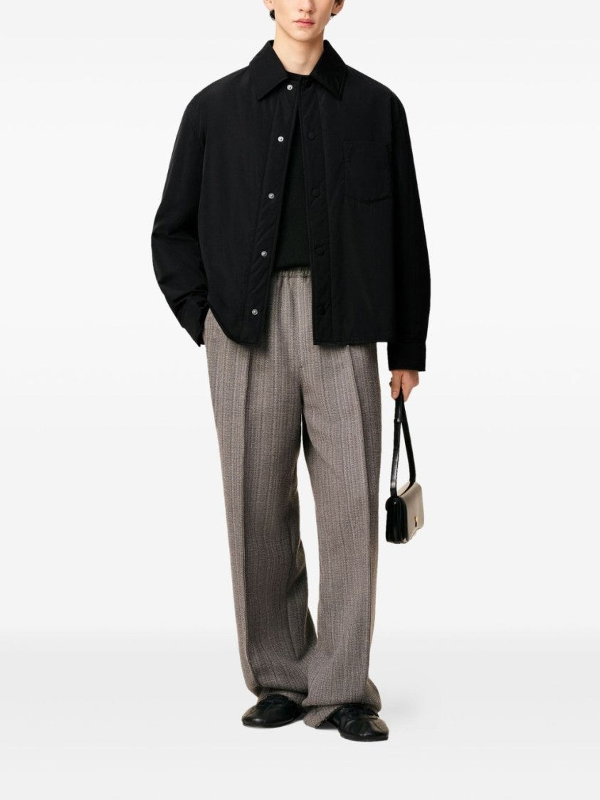 Ami Paris Padded Black Casual Jacket