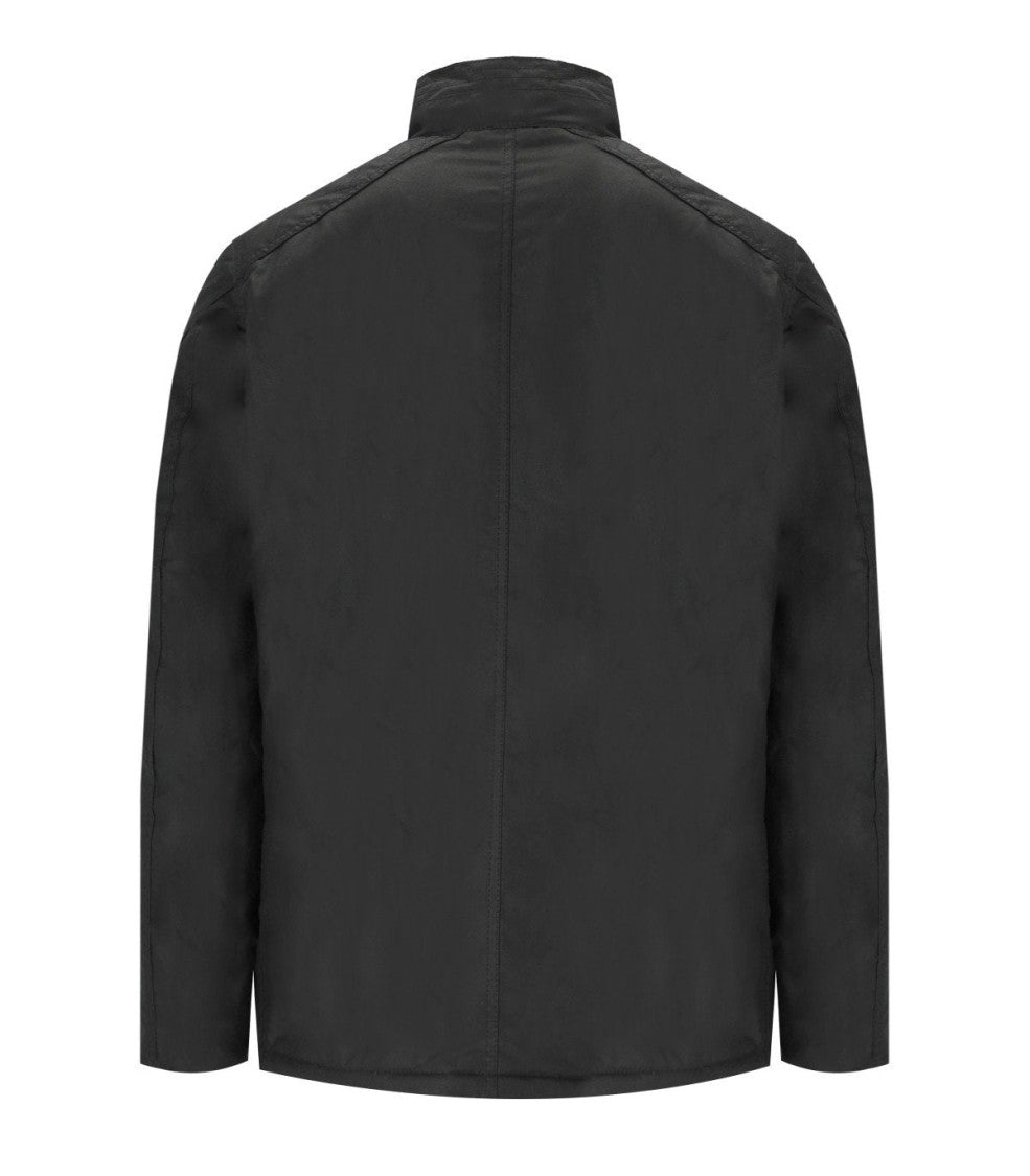 Barbour International Winter Lockseam Wax Black Jacket