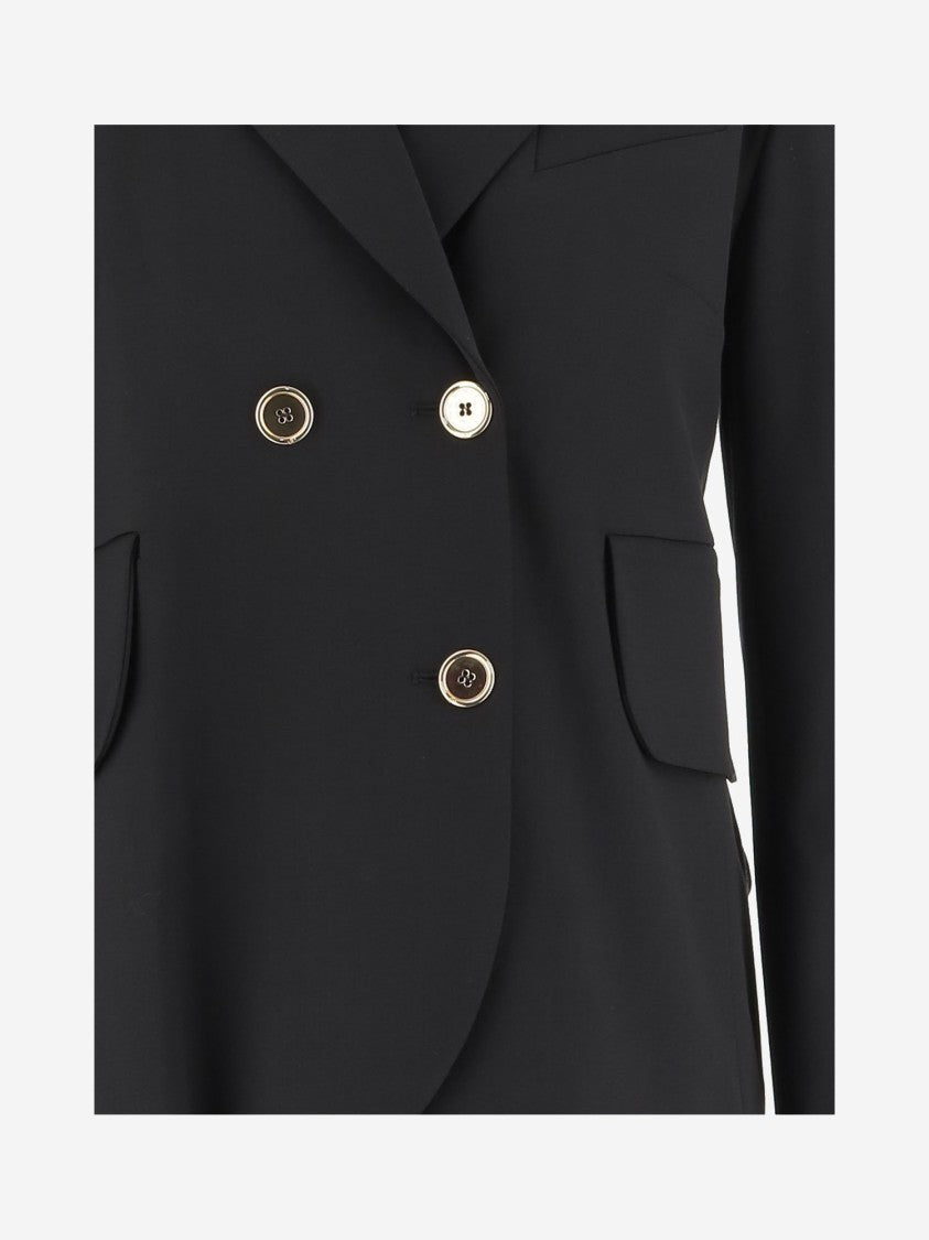 Patou Tailored Jacket With Wool Belt
