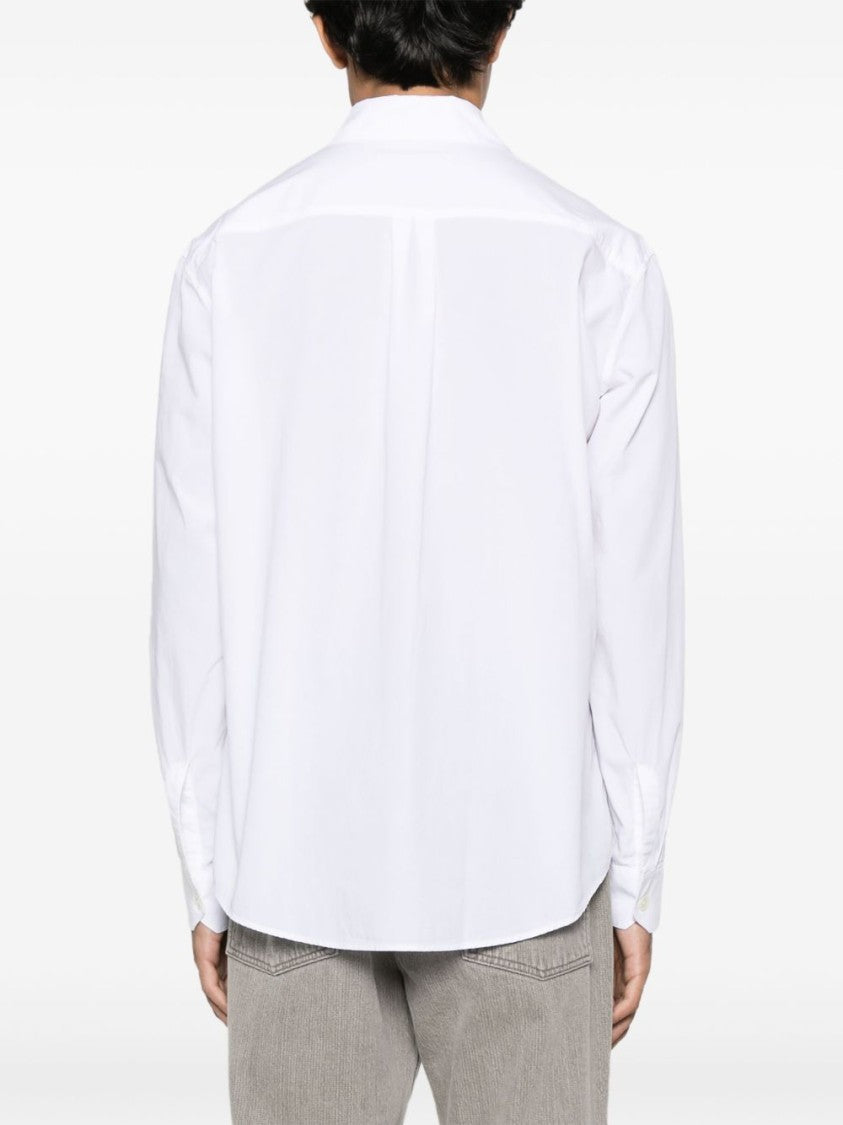 Our Legacy White Button-Down Tencel Cotton Shirt