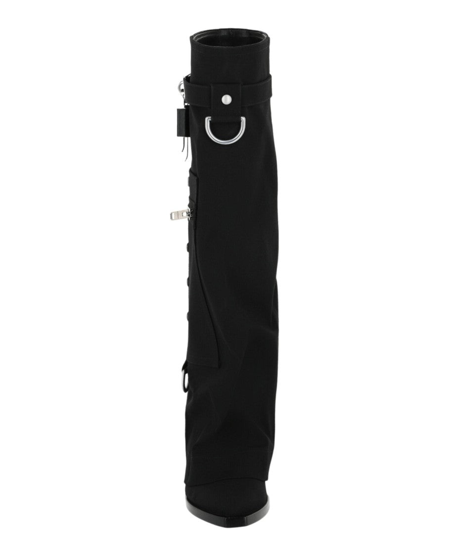 Givenchy Shark Lock Cowboy Boots With Pocket Detail