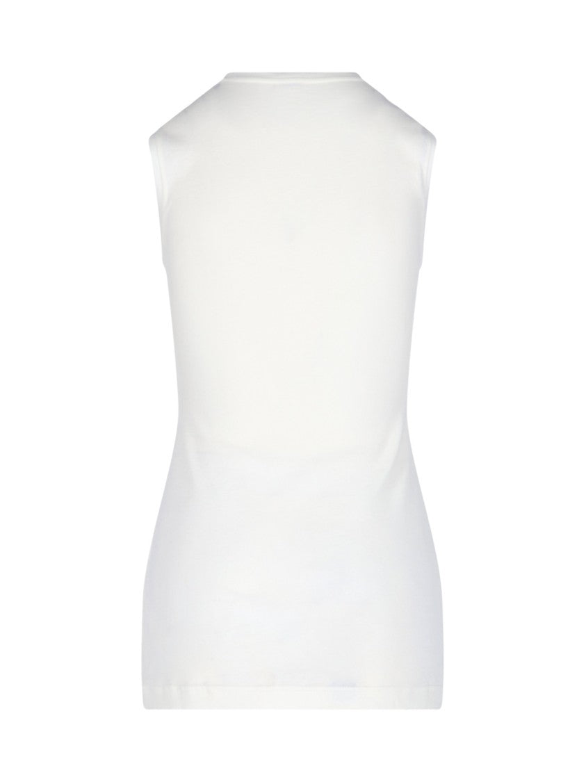 Jil Sander 3-Pack Tank Tops – White/Beige/Grey