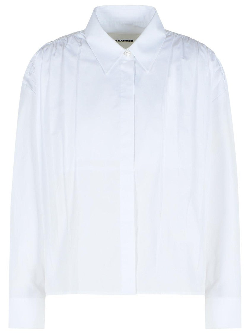 Jil Sander White Cotton Shirt