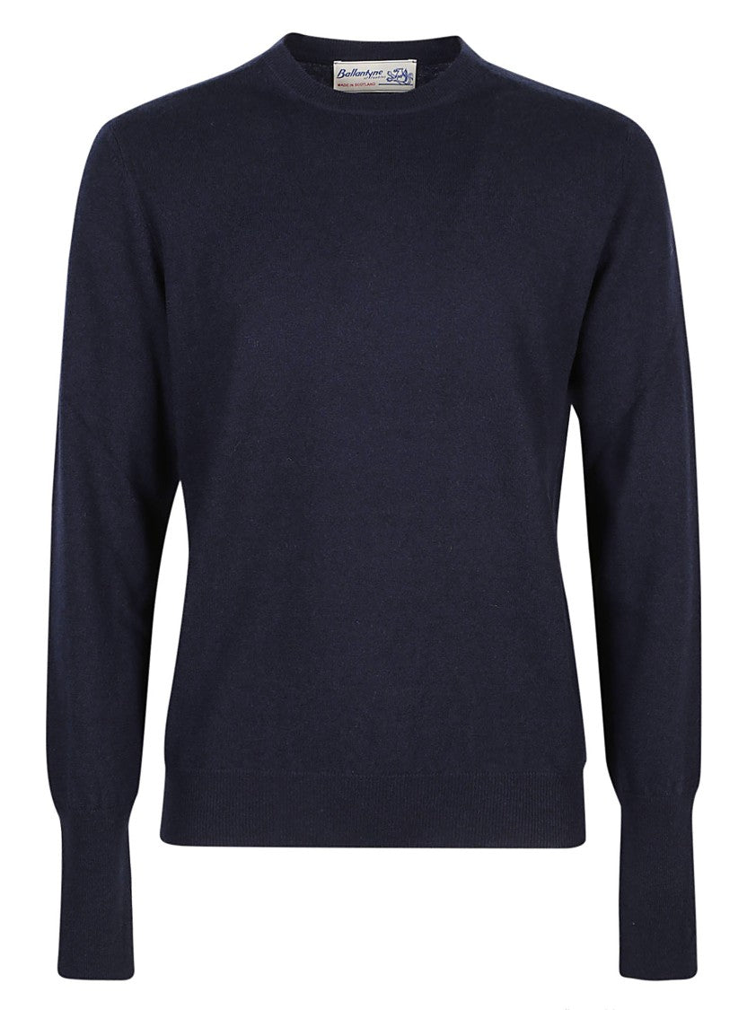 Ballantyne Plain Stitch Cashmere Sweater