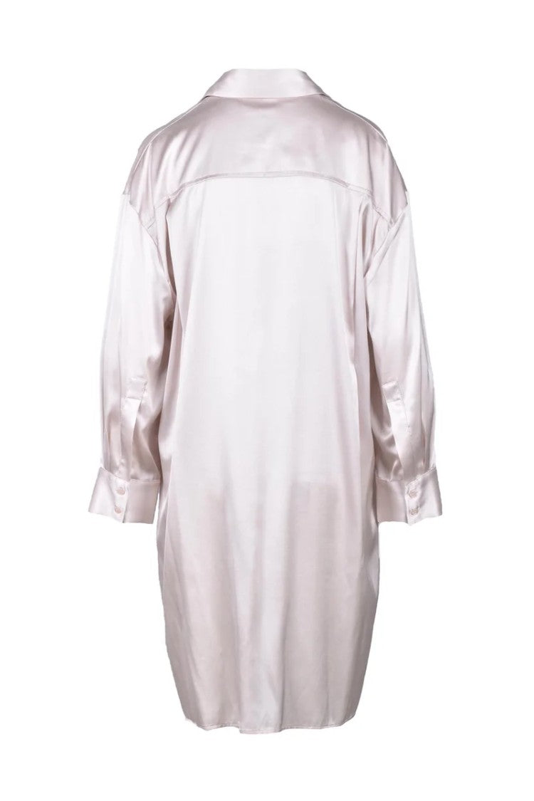 Wild Cashmere Silk Stretch Shirt - Beige