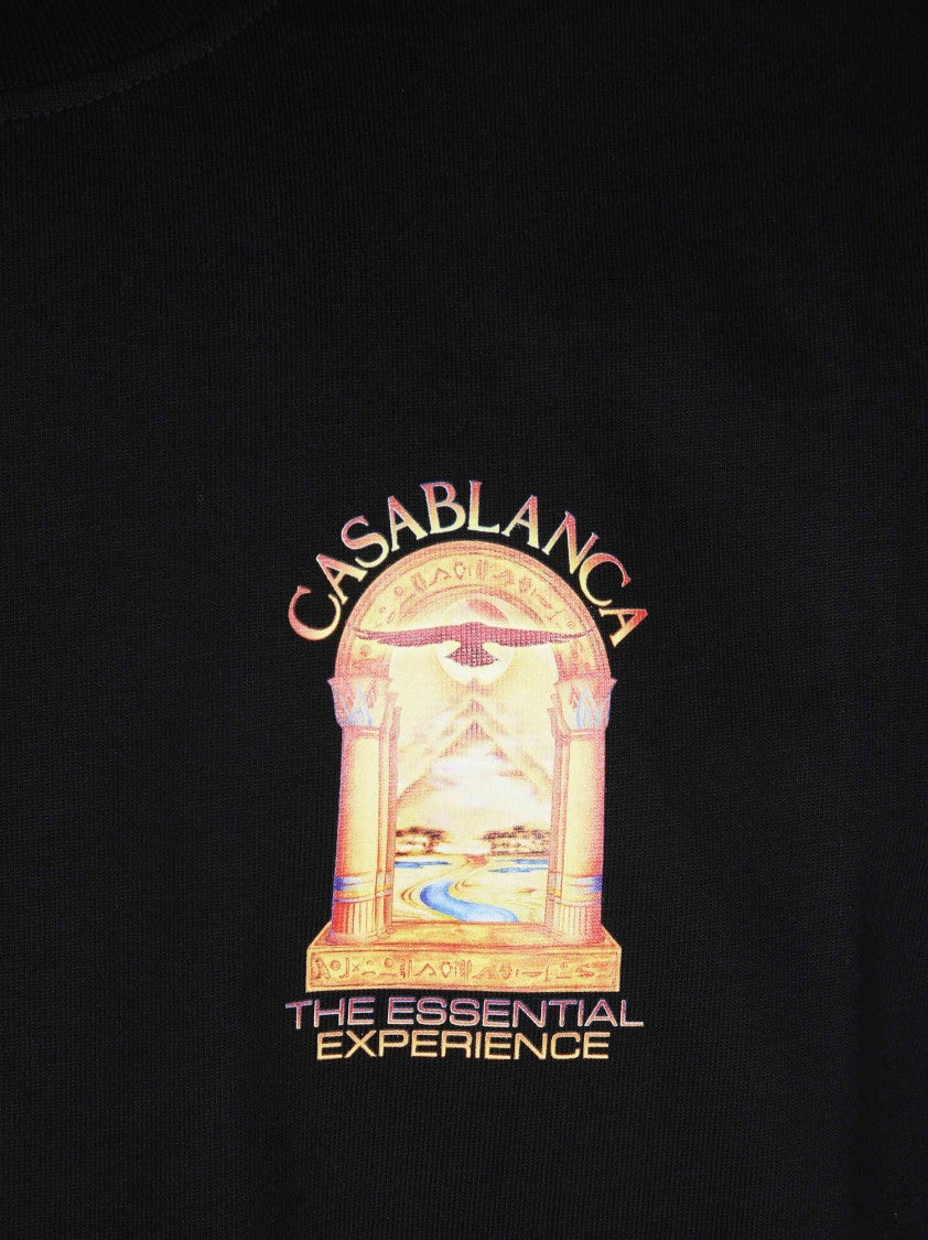 Casablanca Hermons Mirage Arch Classic Printed T-Shirt