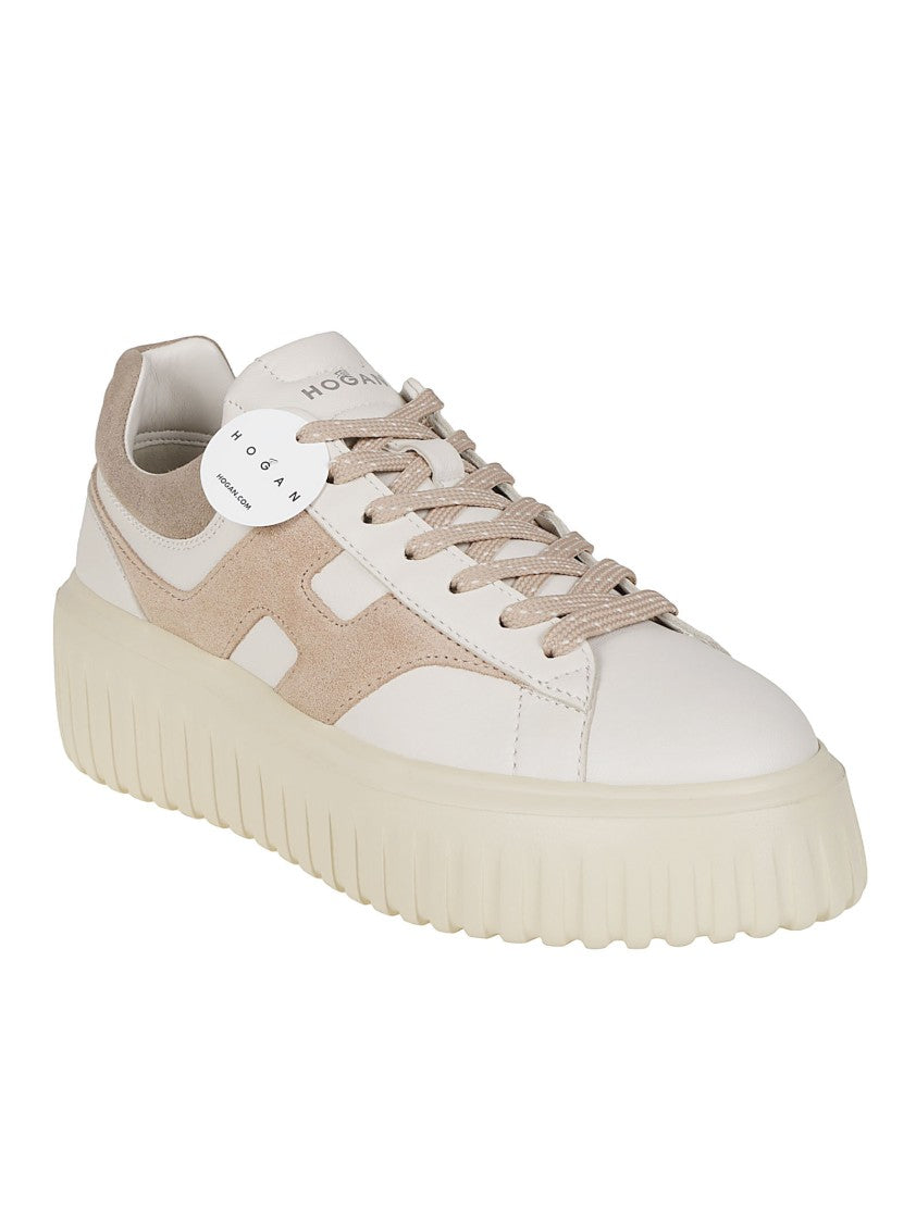 Hogan H-Stripes Mutton Leather Sneakers