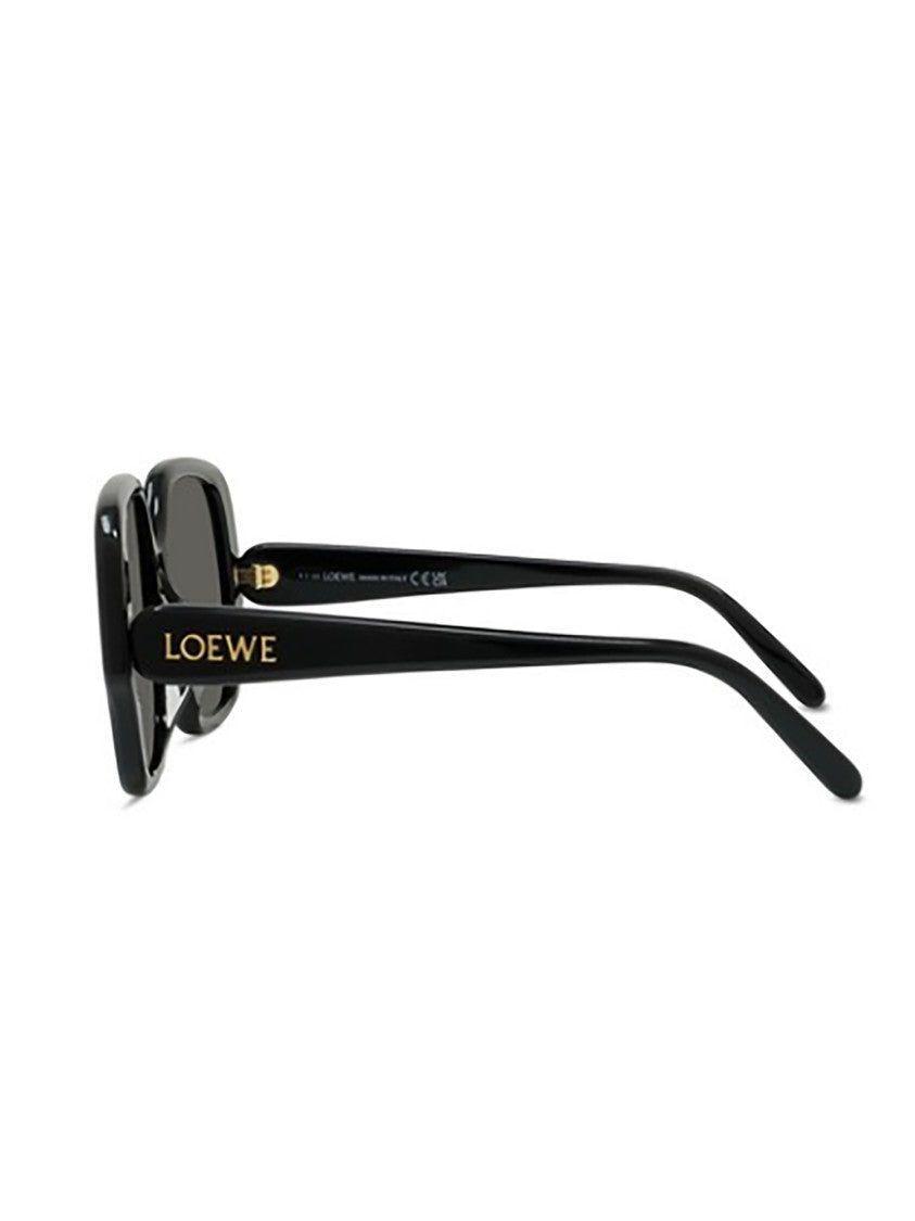 Loewe Oversized Square Frame Black Sunglasses