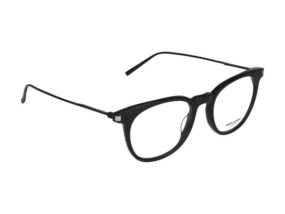 Saint Laurent Eyeglasses Sl 579 001 Black Black Transparent 49/18/145