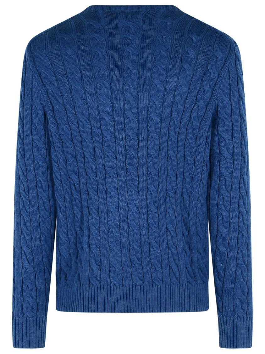Polo Ralph Lauren Blue Cotton Sweater
