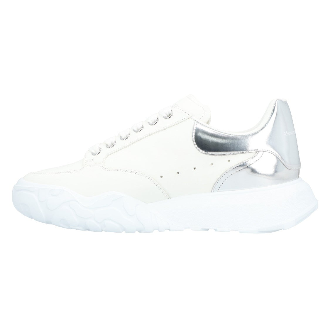 Alexander Mcqueen Court Trainer 'White Silver'