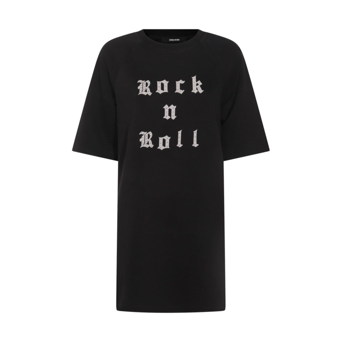 Zadig & Voltaire Oversized Black T-Shirt Dress