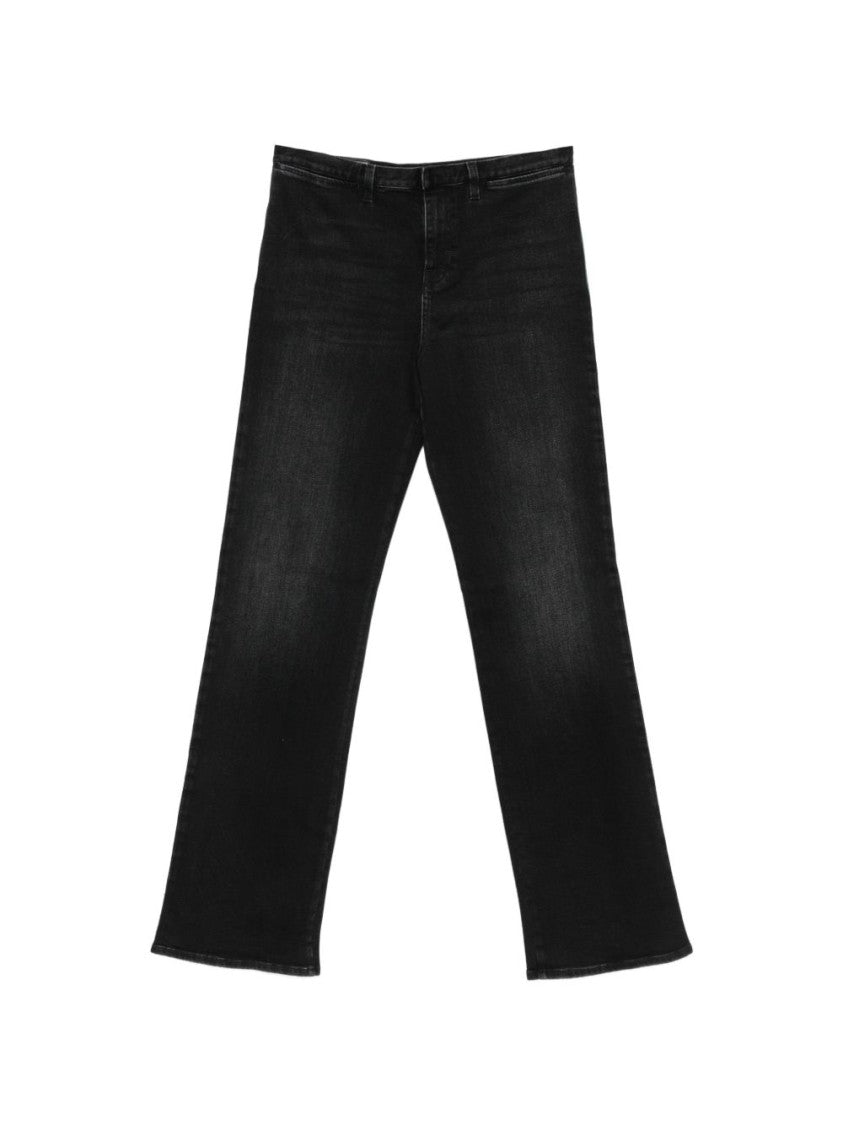 Gucci Relaxed Side Stripe Wide-Leg Jeans