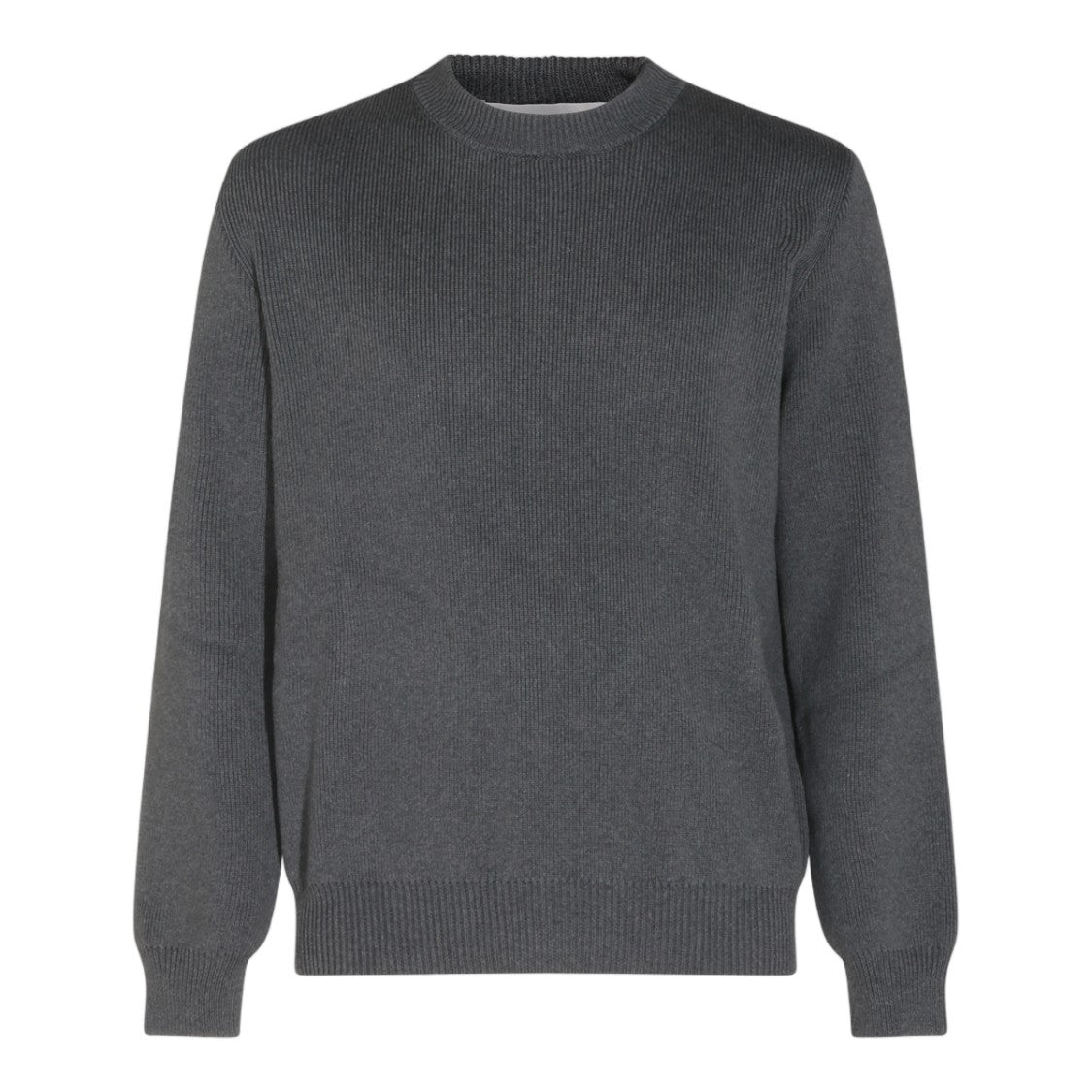 Golden Goose Classic Crew Neck Sweater With Ribbed Texture