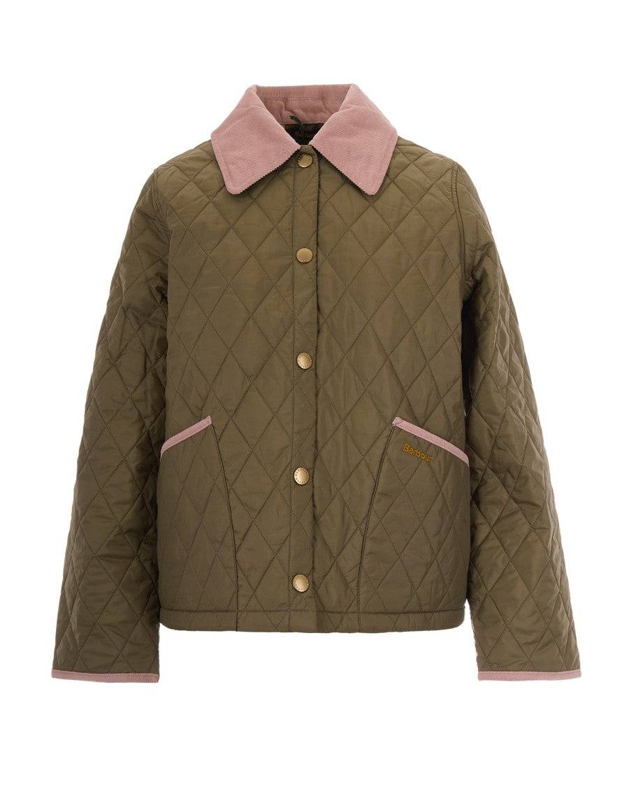 Barbour Bleached Olive Ancient Gardenia Liddesdale Jacket