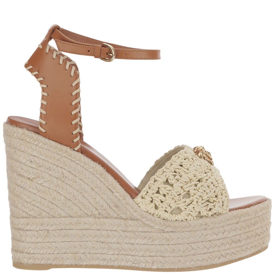 Versace La Medusa Wedge Sandals