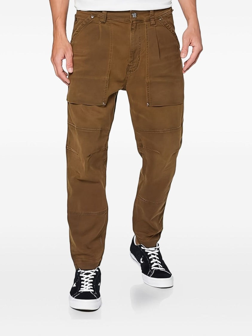 G-Star Raw Faded Cognac Skin Jeans Loose Leg Model