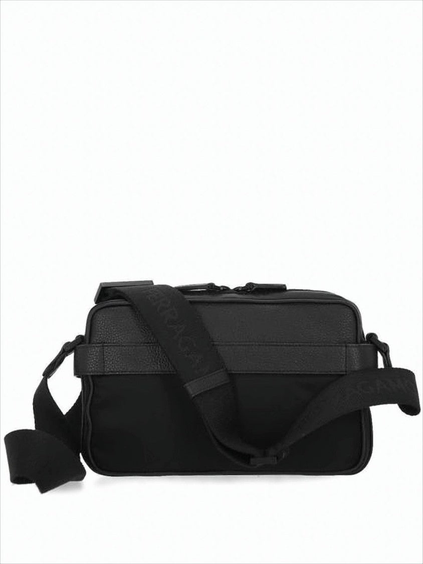 Salvatore Ferragamo Rectangular Calf Leather Crossbody Bag With Adjustable Strap