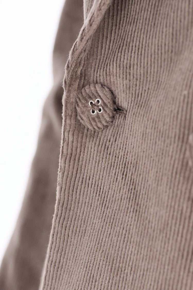 Officine Generale Leon Model Corduroy Single-Breasted Jacket