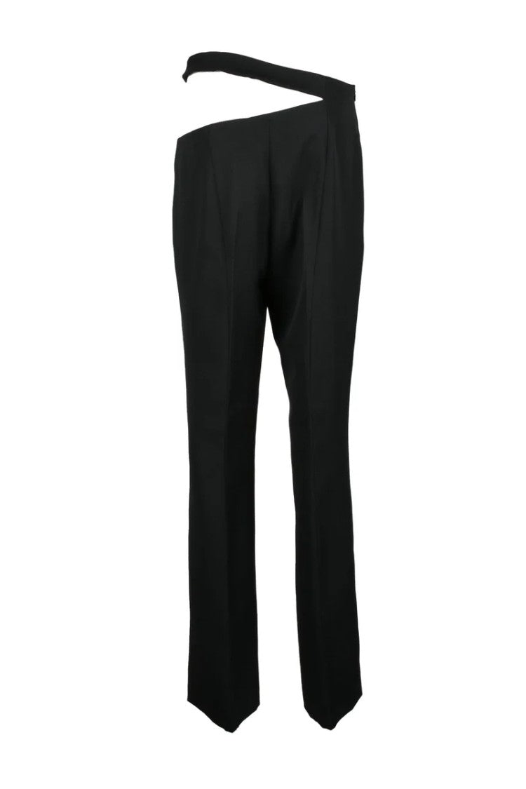 Róhe High-Waisted Trousers With Cut-Out Detail