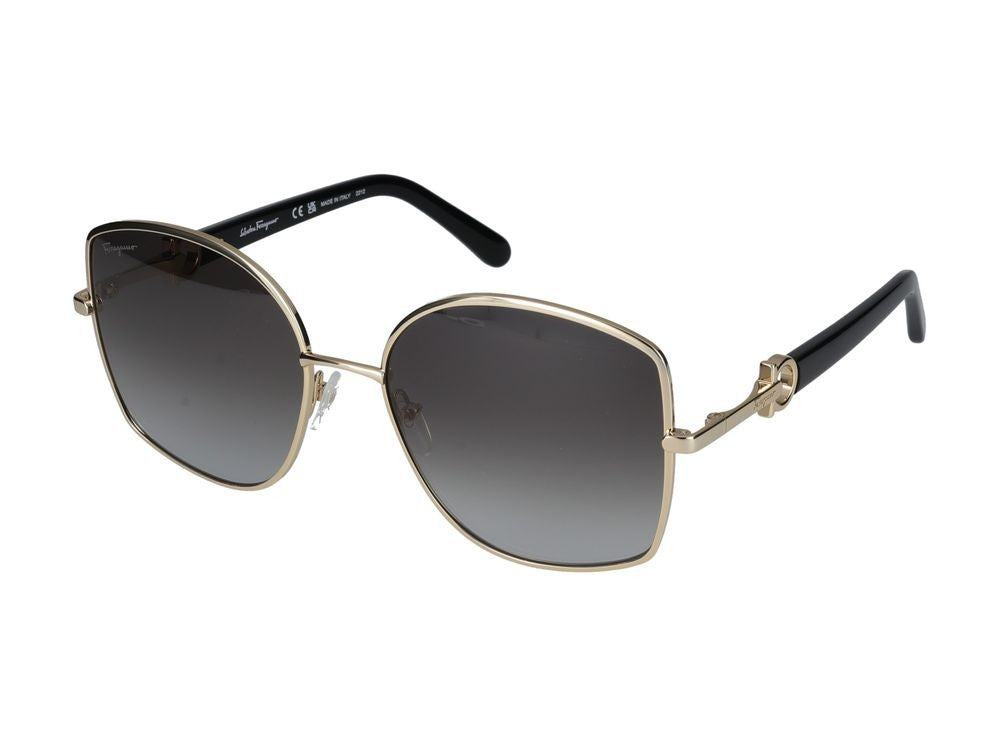 Salvatore Ferragamo Sunglasses Sf304s 738 Gold/Grey Gradient 58/18/140