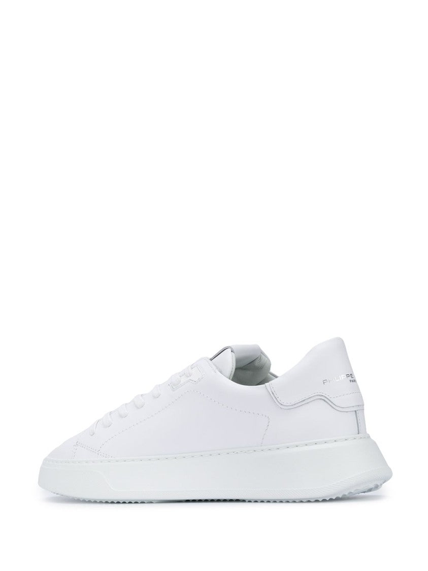 Philippe Model Minimalist Leather Sneakers